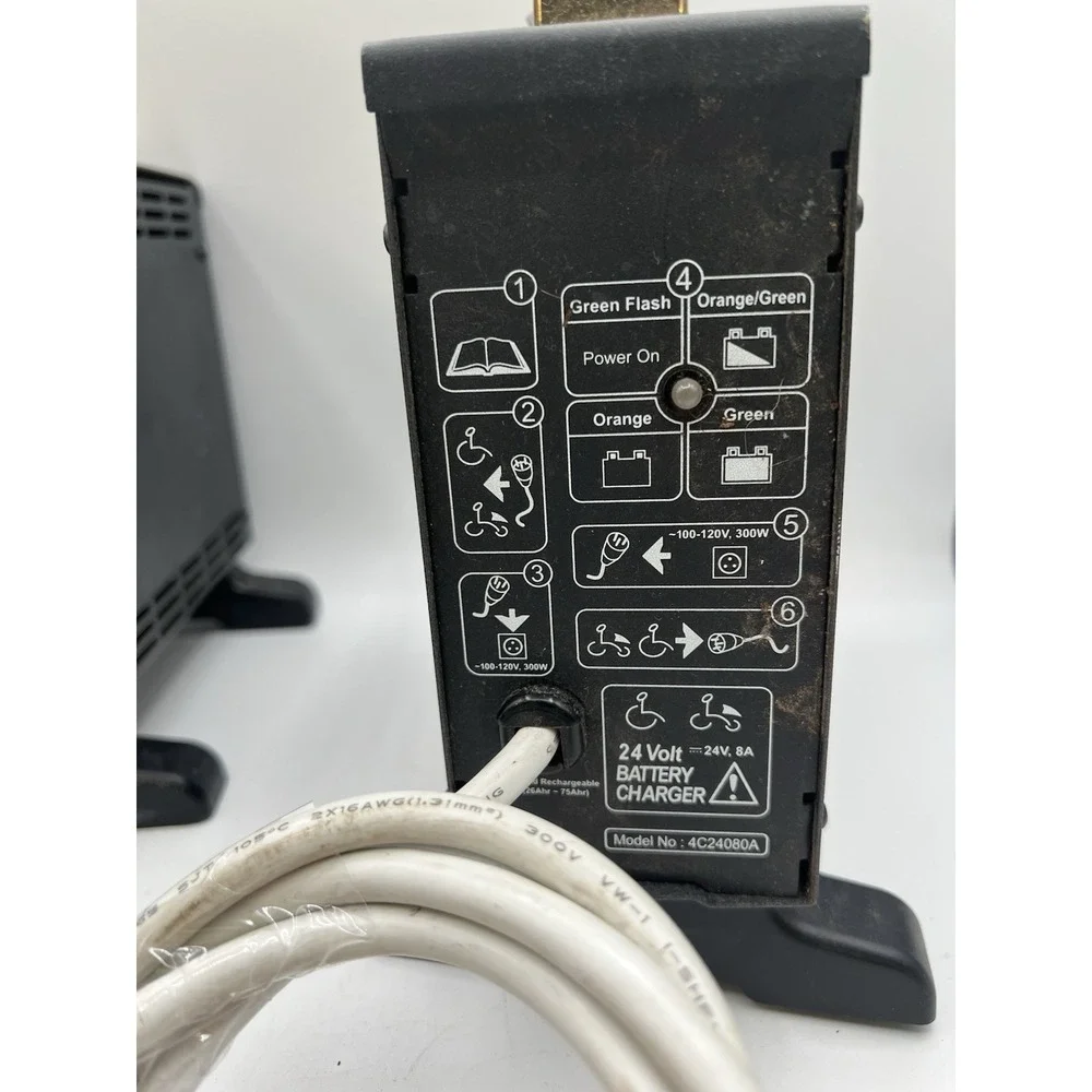 Two 24V battery Chargers With Cords MK‎ 24v